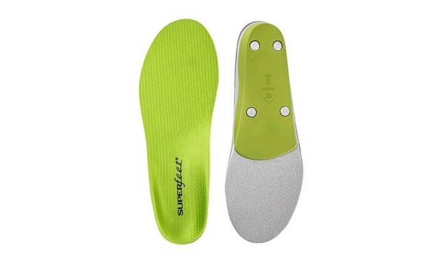 green arch support inserts