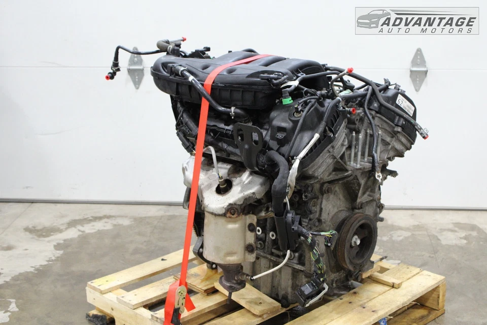 Ford Explorer 2013-2019 motor Duratec de 3,5 L con tubo de escape 67 k OEM Foto 4 de 4