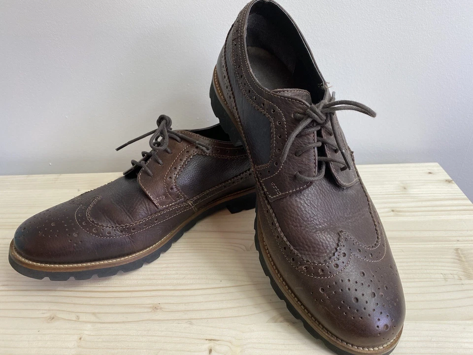 11 Zapatos de vestir Oxford Rockport Adiprene de Adidas de cuero con punta de ala Foto 3 de 4