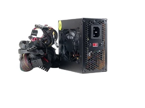 NEW - A-Power AK 420W 20+4-pin mATX Power Supply w/SATA & PCIe (Black) - Canada