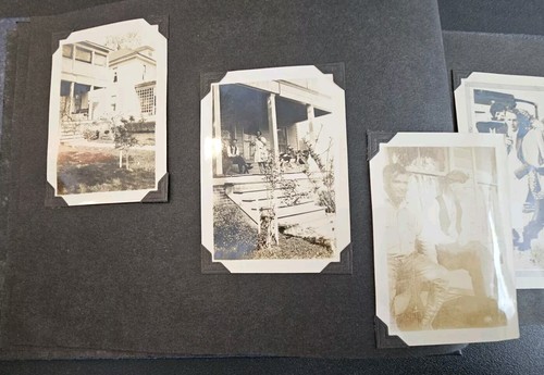 1930s Family Photo Album 43 Snapshots *Free Ship* - Picture 5 of 17