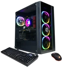 CyberPowerPC GXI3400BSTV6 (1TB HDD + SSD, Intel Core i7, 2.50 GHz, 16GB) Desktop