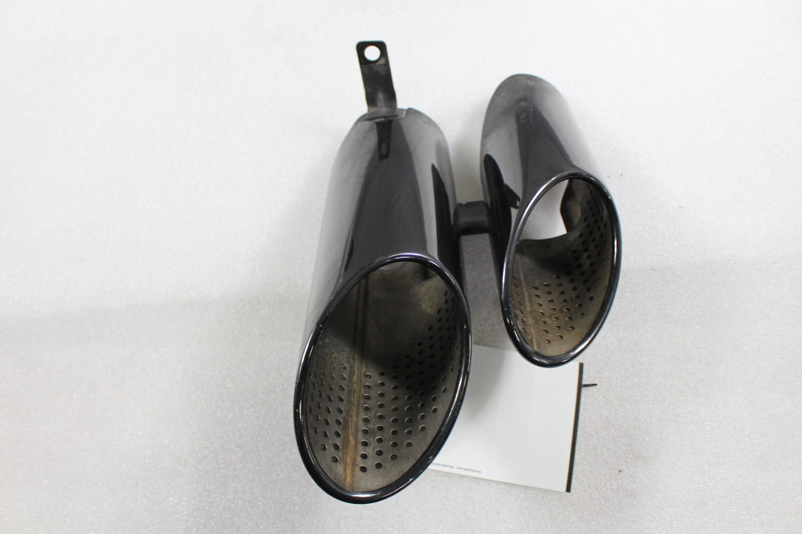 Lamborghini Huracan LP610, LH, Left, Tail Pipe, Black, Used, P/N 4T0253697B