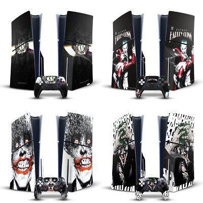 JOKER DC COMICS DARSTELLER KUNST VINYL SKIN FOR PS5 SLIM DISC EDITION BUNDLE