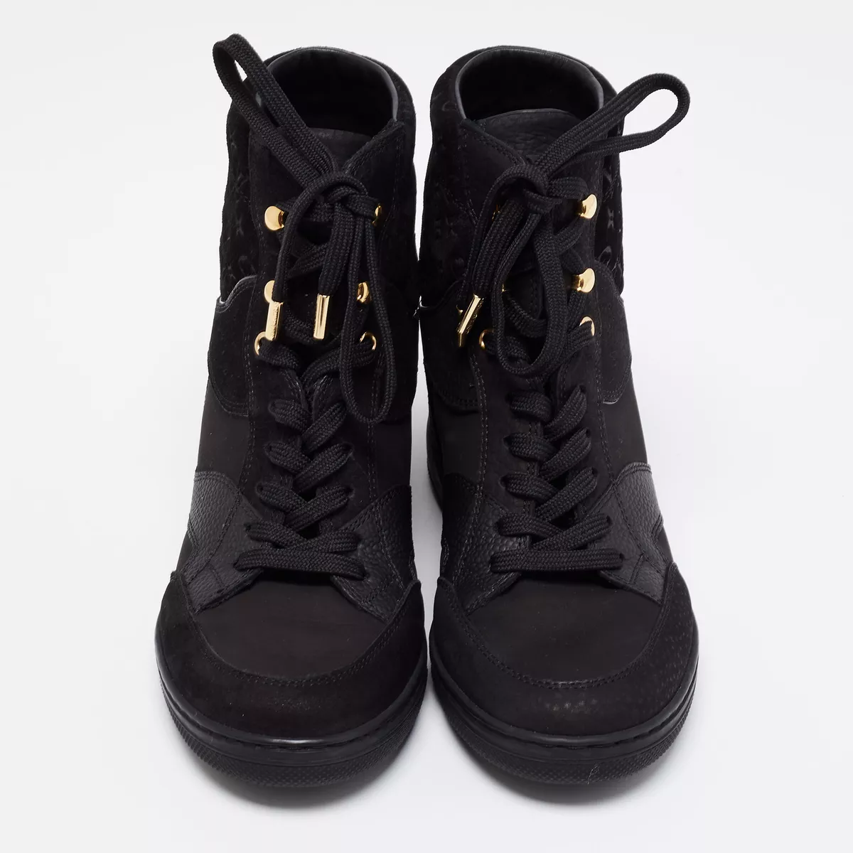 Louis Vuitton Black Empreinte Leather Stellar High Top Sneakers Size 37.5  For Sale at 1stDibs  louis vuitton black high top sneakers, louis vuitton  black high top shoes, louis vuitton high top