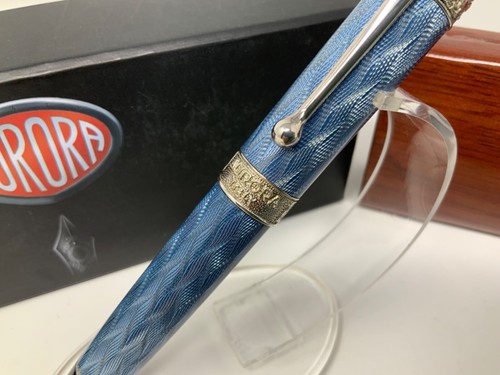 AURORA St. Petersburg Guilloché Flamé Limited Edition #128 Rollerball Pen (READ) - Picture 6 of 20