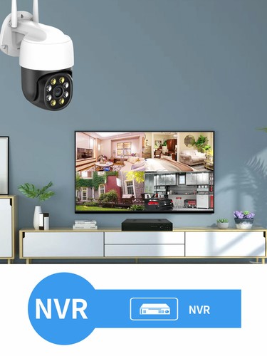 Mini telecamera 3 mp ptz WiFi IP P2P audio bidirezionale esterno rilevamento movimento telecamera di sicurezza - Foto 5 di 12