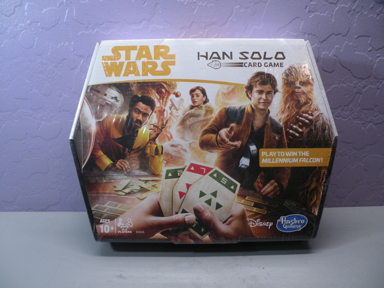 17 Hasbro Star Wars Han Solo Card Game E2445 Melennium Falcon Factory For Sale Online Ebay