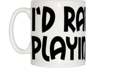 I'd Rather Be Playing Pool Mug