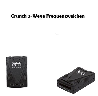 2-Wege Frequenzweichen Crunch Frequenzteiler 2 Stück