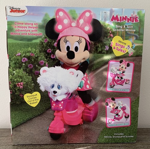 disney sing and spin scooter minnie