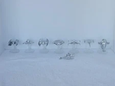 HOT WHEELS STAR WARS JEDI STARFIGHTER BUILD A DEATH STAR PIECES (LOT OF 8 PCS)