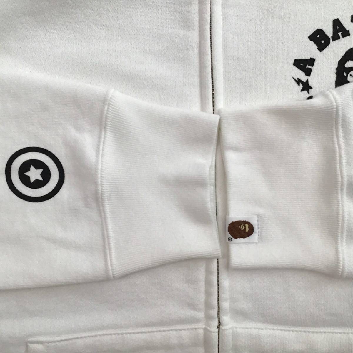 A BATHING APE × BIG SEAN ロンT 白 L BAPE Big Ape Head L/S