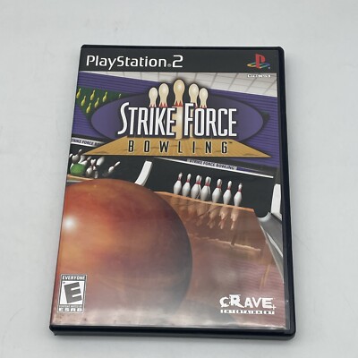 Strike Force Bowling PS2 PlayStation 2 - Complete CIB