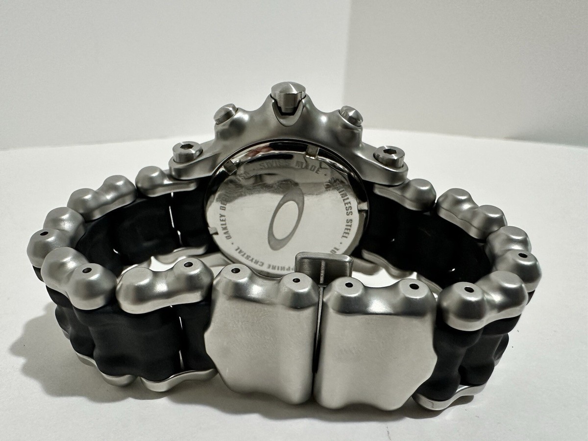 Oakley Holeshot Watch Chronograph 6-Hand, Red Dial Oakley Holeshot Watch Chronograph 6-Hand, Red Dial