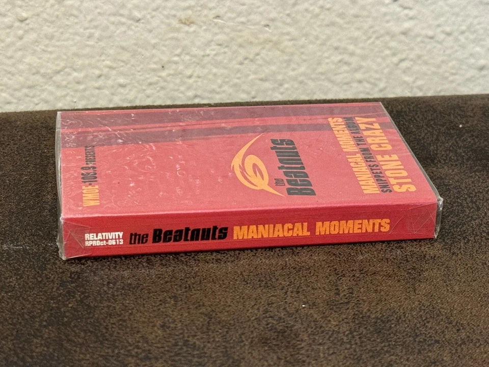 The Beatnuts ‎– Maniacal Moments Snippets From Stone Crazy SEALED PROMO CASSETTE - Image 2 of 4