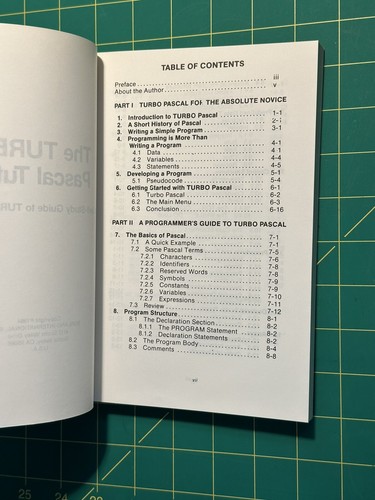 The TURBO Pascal Tutor - A Self-Study Guide to TURBO Pascal - Picture 5 of 5