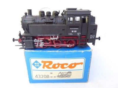 BR 80 031 Dampflok DB H0  - ROCO  43208  OVP ohne  DSS #1868