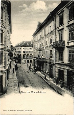 PC SWITZERLAND DELÉMONT RUE DU CHEVAL-BLANC (a79254)