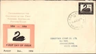 1954 Australia Centenary Of First WA Stamp Addressed FDC, Very Good Condition