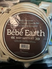 B b Earth Baby Safety Kit Multi-Purpose Corner Guards Set Oyster White