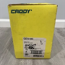 Erico Caddy CAT12BC Cable Hanger Category 5. 3/4 Loop Dia Open Box Of 10