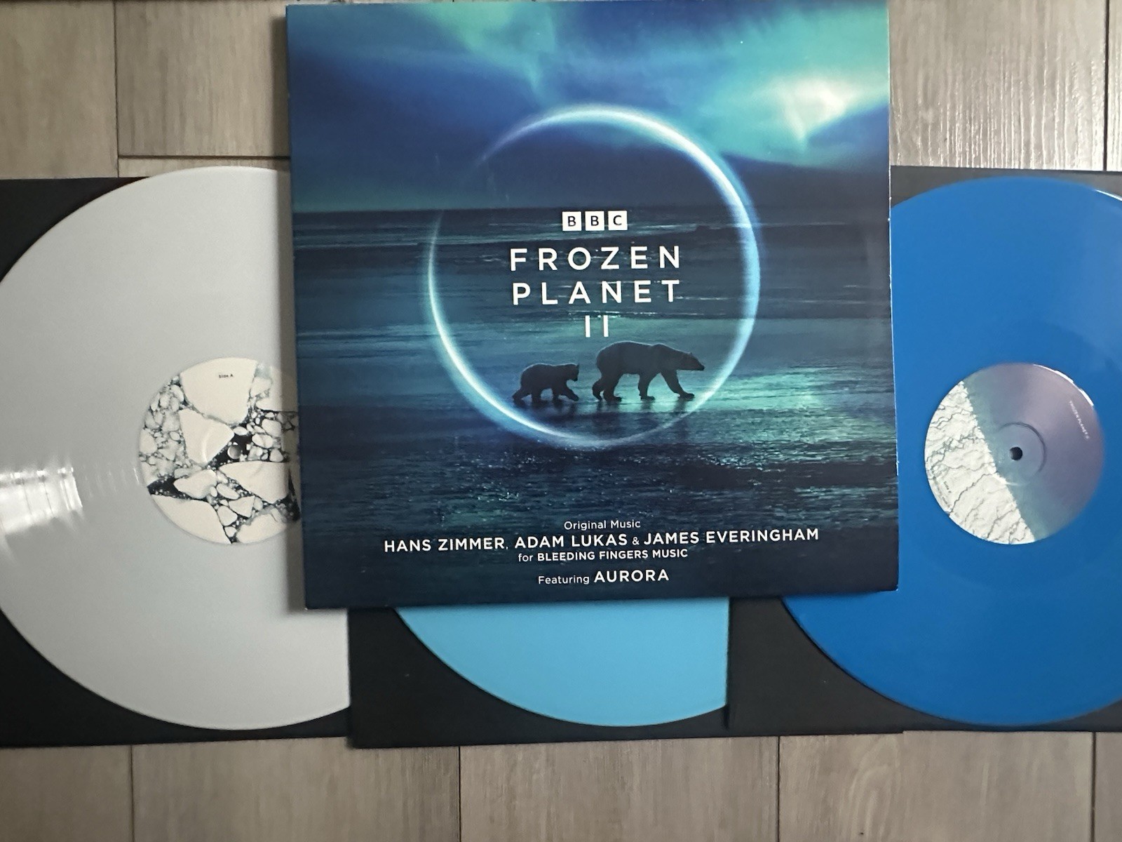 BBC FROZEN PLANET II Soundtrack 3LP ""SEA ICE"" Coloured Vinyl Unplayed