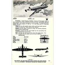 DFS 230A1 Junkers Ju. 290 Germany 1943 War Plane Photo SAG6-9