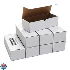 Top loader Storage Box, Cardboard Toploader Card Box, Holds 1200 Sports & Tra...