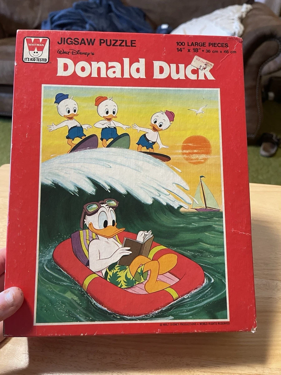 Donald Duck Puzzle In Vintage Jigsaw Puzzles for sale | eBay