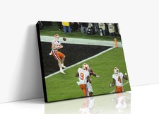 Clemson Autograph Canvas - Hunter Renfrow - Title Catch