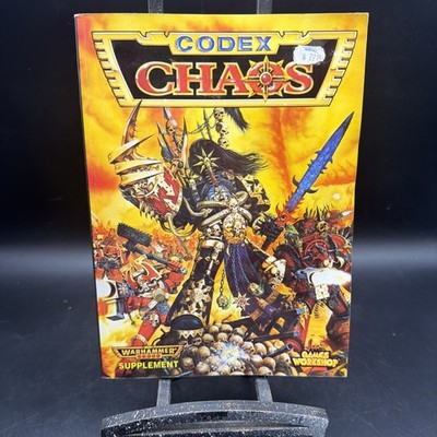 Codex Chaos supplement for Warhammer 40K by Games Workshop 1996