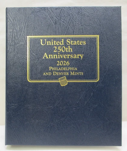 2 Pg Whitman Classic Album #5539 United States 250th Anniversary Collection 2026