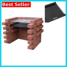 Stainless Steel DIY Brick Charcoal BBQ Grill Kit for Memorable Summer Gatherings