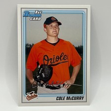 2010 Bowman Cole McCurry 1st RC #3 BAL