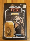 STAR WARS ROTJ Wicket W. Warrick 1983 KENNER 77 Back - Sticker on Card