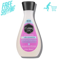 Cutex Gel Nail Polish Remover, Ultra-Powerful & Removes Glitter and Dark Colored