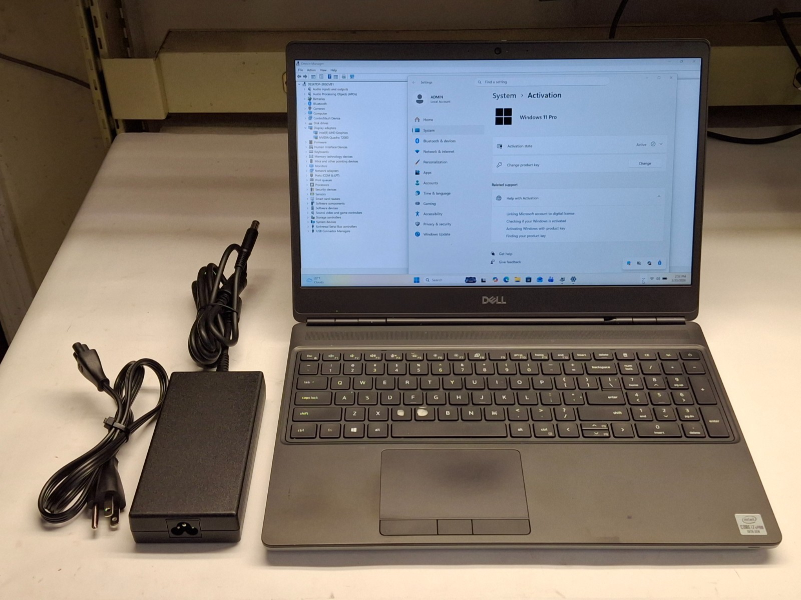 DELL PRECISION 7550 15.6