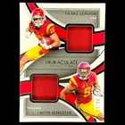 Drake London/JuJu Smith-Schuster - 2022 Immaculate Dual Jerseys /99 USC Trojans