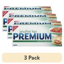 Saltine Crackers Snacks 3 Pack 16 oz Lunch Bo...