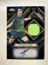 Alexandra Popp Chrome UCL 2025/26 Black /10 #03 Auto