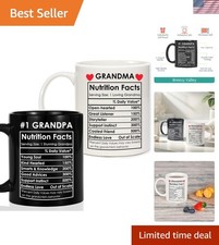 Grandparents Mugs, Christmas Gifts for Grandparents, Gifts for Grandma Grandp...