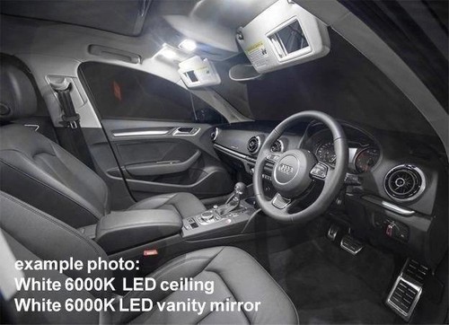Fit FORD Edge SUV 2016-onwards LED Interior Lighting Bulbs 12pcs Kit - Picture 7 of 8