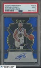 2022-23 Panini Select Blue Prizm Stephen Curry Warriors AUTO 30/49 PSA 9
