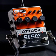 Electro-Harmonix Attack Decay Tape Reverse Simulator and Volume Envelope Pedal