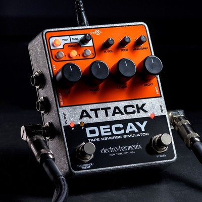 Electro Harmonix Attack Decay Tape Reverse Simulator Guitar