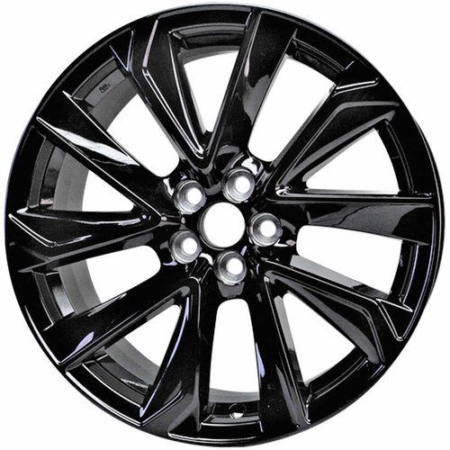 New 18 x 8 Black Alloy Wheel Rim for 2020 2021 Toyota Corolla Nightshade - Picture 2 of 7