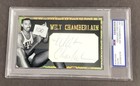 Wilt Chamberlain signed Cut 3x5 Custom Card Basketball HOF 100 Autograph PSA/DNA