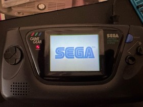 Sega Game Gear Super Sonic System Console Bundle RECAPPED Works Great!
