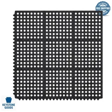 Heavy Duty Rubber Floor Mat for Commercial & Outdoor Use